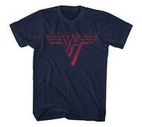 Van Halen Classic Red Logo Autorisé T-shirt Hommes
