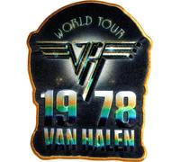Van Halen - Ecusson thermocollant "World Tour 1978" RO13525 (taille unique) (Noir)