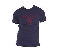 Van Halen - T-Shirt # Xl Unisex Blue # Classic Red Logo