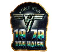 Van Halen World Tour 1978 Woven Patch