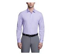 Van Heusen Chemise en popeline pour homme - Violet - 43 cm cou 81/84 cm manche(XL)
