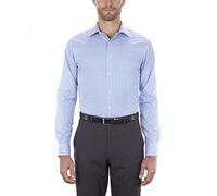 Van Heusen Chemise habillée pour Homme, Bleu, 17.5 Neck / 34-35 Sleeve