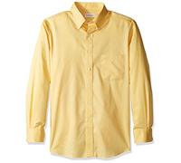 Van Heusen Chemise habillée pour homme, Crème banane., L