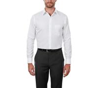 Van Heusen Chemises habillées de en Popeline - Coupe Grande et Haute - pour Homme - Blanc - 48 cm Cou 94 cm- 97 cm Manches