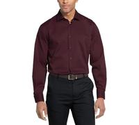 Van Heusen Dress Shirt Regular Fit Flex Collar Stretch Solid Chemise habillée, Hearth, M Cou 39.3 cm/Manche 89 cm Homme