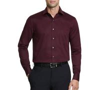Van Heusen Dress Shirt Regular Fit Flex Collar Stretch Solid Chemise habillée, Hearth, S Cou 37 cm, Manche 81/84 cm Homme