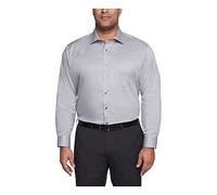 Van Heusen Men's Big Fit Dress Shirts Flex Collar Stretch Solid