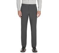 Van Heusen Men's Flex Straight Fit Flat Front Pant, Charcoal, 32W x 30L