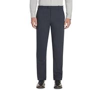 Van Heusen Men's Flex Straight Fit Flat Front Pant, Slate Blue, 32W x 32L