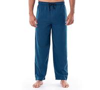 Van Heusen Poly-Rayon Yarn-Dye Woven Sleep Pajama Pant Bas de Pijama, Bleu Marine, XL Homme