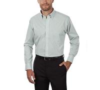 Van Heusen Regular Fit Gingham Button Down Collar Dress Shirt Chemise Homme (Lot de 1)