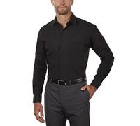 Van Heusen Regular Fit Long Sleeve Dress Shirt BLACK 17.5 Nk 34-35 Sl