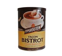 Van Houten - Cacao Façon Bistro - Cacao en Poudre pour Boissons Cacaotées Instantanées - Cacao Soluble - 3 Boîte Format Familial de 425g