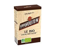 VAN HOUTEN - Le Bio Cacao Non Sucre 125G - ( Lot De 4 )