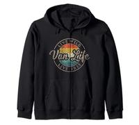 Van Life Vêtements rétro vintage Van Dwellers Vanlife Nomads Sweat à Capuche
