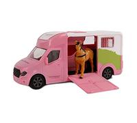 Van Manen 510212 Anemone Die Cast Transport Silver/Black (with Light & Sound, 1 Horse, Includes Battery)