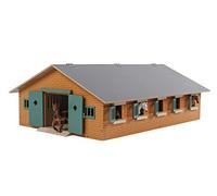 Van Manen 610544 Large Wooden Horse Stable with 9 Horse Stalls