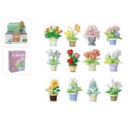 Van Manen fleurs kit de construction plante en pot - blocs de construction jouets 365dlg