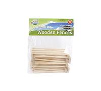 Van Manen Kids Globe Farming 610226 1:24 Scale 8-Piece Wooden Fencing, Wood