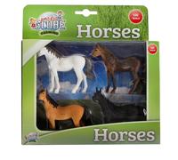 Van Manen Kids Globe Farming Horses (4 Assorted Designs, Scale 1:32) - 570199,As