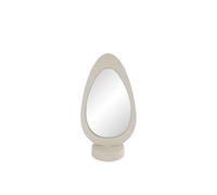 Van Manen miroir jouet beige métal 18,5x11,5x35cm décoration