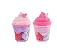 Van Manen peluche crème glacée avec coeurs - Fluffy Menu 36cm jouet