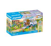 PLAYMOBIL 71493 Van pour cheval et poneys avec enclos