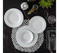 Van Well Alfa Service de table 24 pièces Blanc