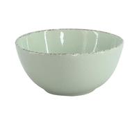 Van Well Bol Urban 15 cm vert - Bol en grès, pour pâtes, soupe, salade poke ou céréales