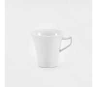 Van Well Harmony Tasse à expresso en porcelaine blanche - Volume : 100 ml - Passe au micro-ondes et au lave-vaisselle