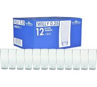 VAN WELL Set de 12 Verres à bière gradués willibecher