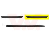 VAN WEZEL 0646554 Bandeau pare-choc arrière droite Compatible avec BMW 3 Berline E46