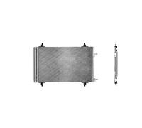 Van Wezel Condenseur de climatisation 09005230 avec déshydrateur compatible Peugeot 307