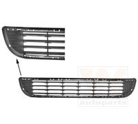 VAN WEZEL 0905590 Grille de ventilation pare-chocs avant Compatible avec CITROËN Berlingo II B9 Berlingo II Van B9