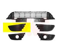 Van Wezel Grille pare-chocs 0970592 droite sans antibrouillard pour Citroën C4