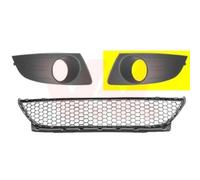 Van Wezel Grille de ventilation pare-chocs avant gauche 1516593 – Compatible Dacia Logan
