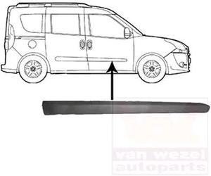 VAN WEZEL 1638424 Baguette et bande protectrice, porte