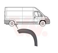 VAN WEZEL 1651424 Élargisseur d'aile Arrière Droite