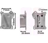 VAN WEZEL 17013702 Radiateur d'huile