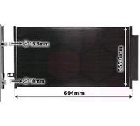 VAN WEZEL 17015701 Condenseur, climatisation