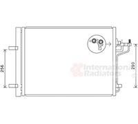 Van Wezel 18005488 Condenseur avec Bouteille