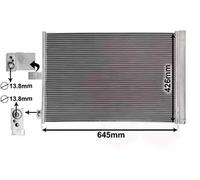 VAN WEZEL 30015702 Condenseur, climatisation