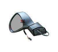 VAN WEZEL 4029817 Rétroviseur extérieur Rétroviseurs complets convexe pour ajustage électrique des rétroviseurs Rabattable électriquement chauffant gauche Compatible avec PEUGEOT 207 3/5 portes WA, WC