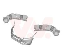 VAN WEZEL 4034569 Support de pare-chocs avant gauche avant droite