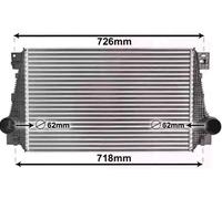 VAN WEZEL - Intercooler (échangeur) 58004371 - Réf. 58004371
