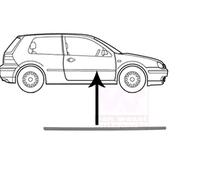 VAN WEZEL 5888408 Baguette et bande protectrice, porte