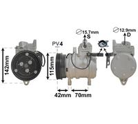 VAN WEZEL 8300K121 Compresseur de climatisation