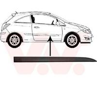 VAN WEZEL Baguette de porte Moulure de porte 3750428 avant droite pour OPEL