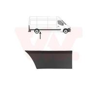 VAN WEZEL Baguette et bande protectrice panneau latérale droit devant l'essieu installation latérale 3799426 Compatible avec RENAULT Master 3 Van FV Master 3 Bus JV, OPEL Movano B Van X62, NISSAN