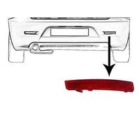 VAN WEZEL Catadioptre arrière droite Pare-chocs Catadioptre arrière 0147940